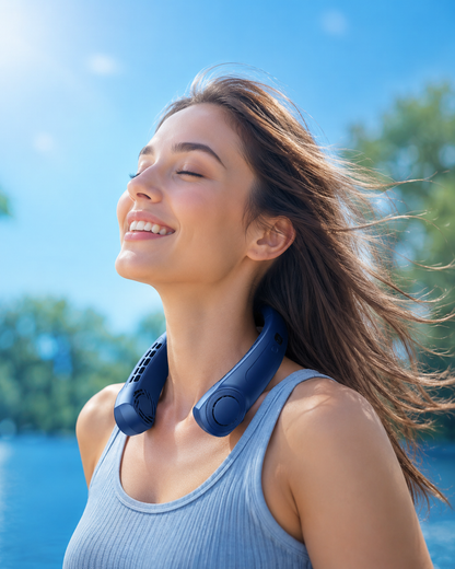Ventilateur de Cou Sans Mains - BriseFresh